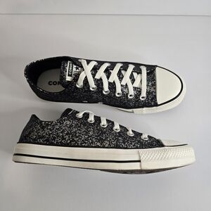Converse Black and White Low-Top Sneakers
